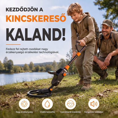 🔍50% kedvezmény⛺️ Földalatti belépő szintű fémdetektor – Rendkívül érzékeny, ideális hobbi kutatáshoz ✨