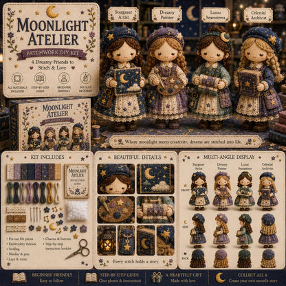 🎁Hot Sales-49% OFF🧵 Tiny Worlds Collection – Patchwork DIY Kit Series