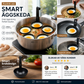 🍳🥚2026 Függő szilikon formák buggyantott tojáshoz
