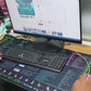 🖱️ Teljesen angol nyelvű gyorsbillentyűs egérpad, szennyeződésálló és könnyen tisztítható
