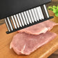 👨‍🍳👍 Húslágyító 48 Rozsdamentes Acél Késsel 🍖🔪