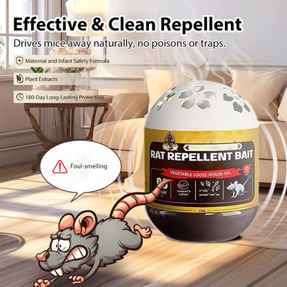 🔥1+1 ingyen!🌿 Növényi alapú patkányirtó krém 🌿 Biztonságos gyermekek és háziállatok számára 🐭
