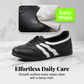 👡EU 36-43💕Női retro hullámos csíkos fűzős cipő
