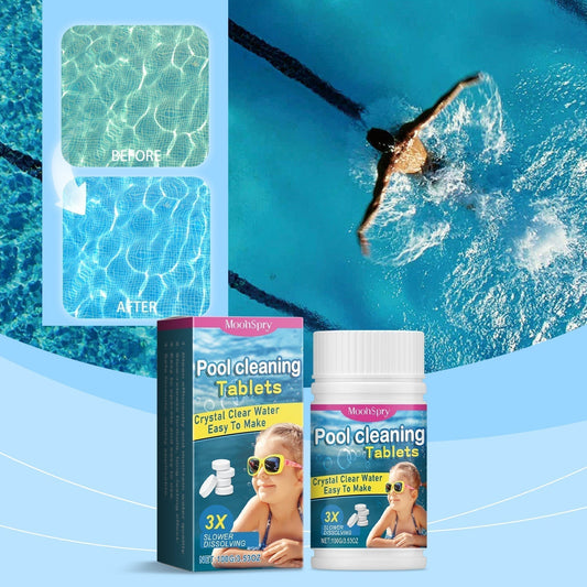 🏊‍♂️ Medencetisztító tabletták kristálytiszta vízért – Cseppentsd, oldd fel, merülj el! 🌊✨
