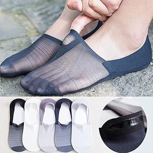 🔥 5 Pár Jégselyem No-Show Zokni Készlet