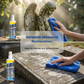 🏛️ Sírtisztító spray – gyors hatású | Gránithoz, márványhoz, kék kőhöz, természetes kőhöz – utánvéttel 🌿