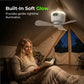 🌬️ Újratölthető mennyezeti ventilátor LED lámpákkal – Hűvös és világos bárhol ✨