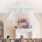 📢📢 ⏰Modern 2 az 1-ben LED mennyezeti ventilátor lámpával