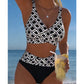 🩱 Magas Derekú Kétrészes Női Bikini