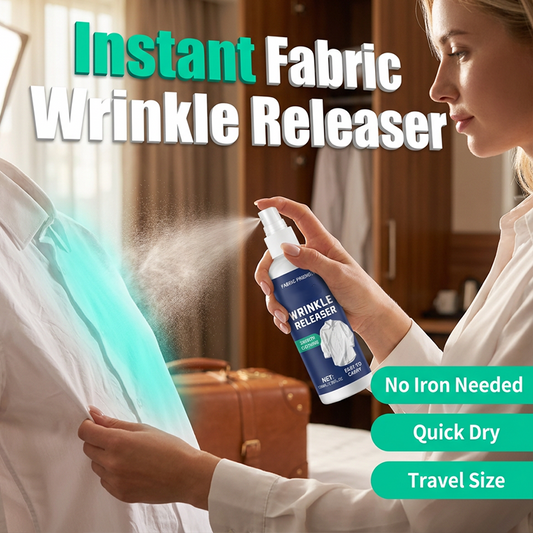 👔Portable Fabric Wrinkle Release Spray
