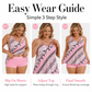 Women Plus Size Two Piece Swimsuit Skirt with Boyshorts Printed Tankini Set