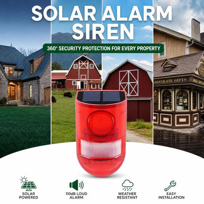 Kültéri napenergiával működő állatriasztó
