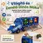 🦖 Dinós zenei témájú szállítókocsi – játssz és fedezd fel a zenét🚛