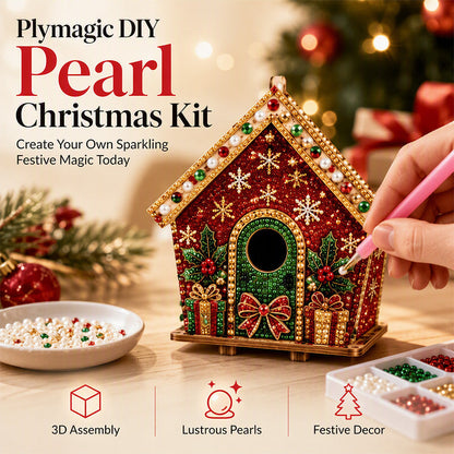 3D DIY gyöngyművészeti karácsonyi festőkészlet