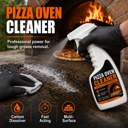 🍕🧼 Erős pizza sütőtisztító spray – Mélytisztító zsír, szén és ráégett szennyeződés ellen